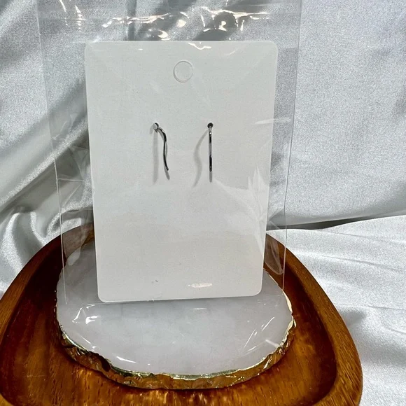 Blue Swan Dangle Earrings - Picture 5 of 5